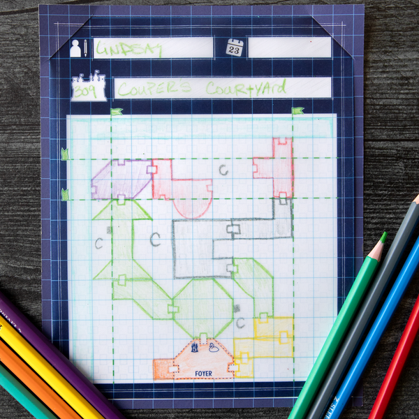 Blueprints of Mad King Ludwig - Bezier Games