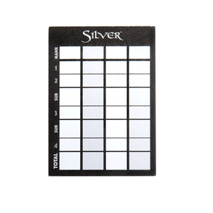 Silver Score Pad
