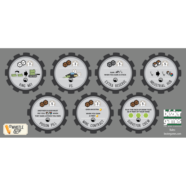 Whistle Stop Promo Upgrades Bezier Games