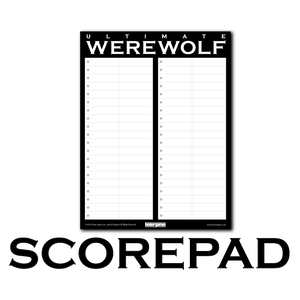 Ultimate Werewolf Scorepads