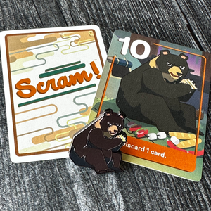 Scram! Bear Pin