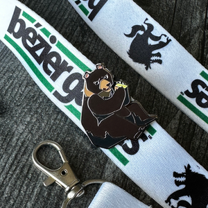 Scram! Bear Pin