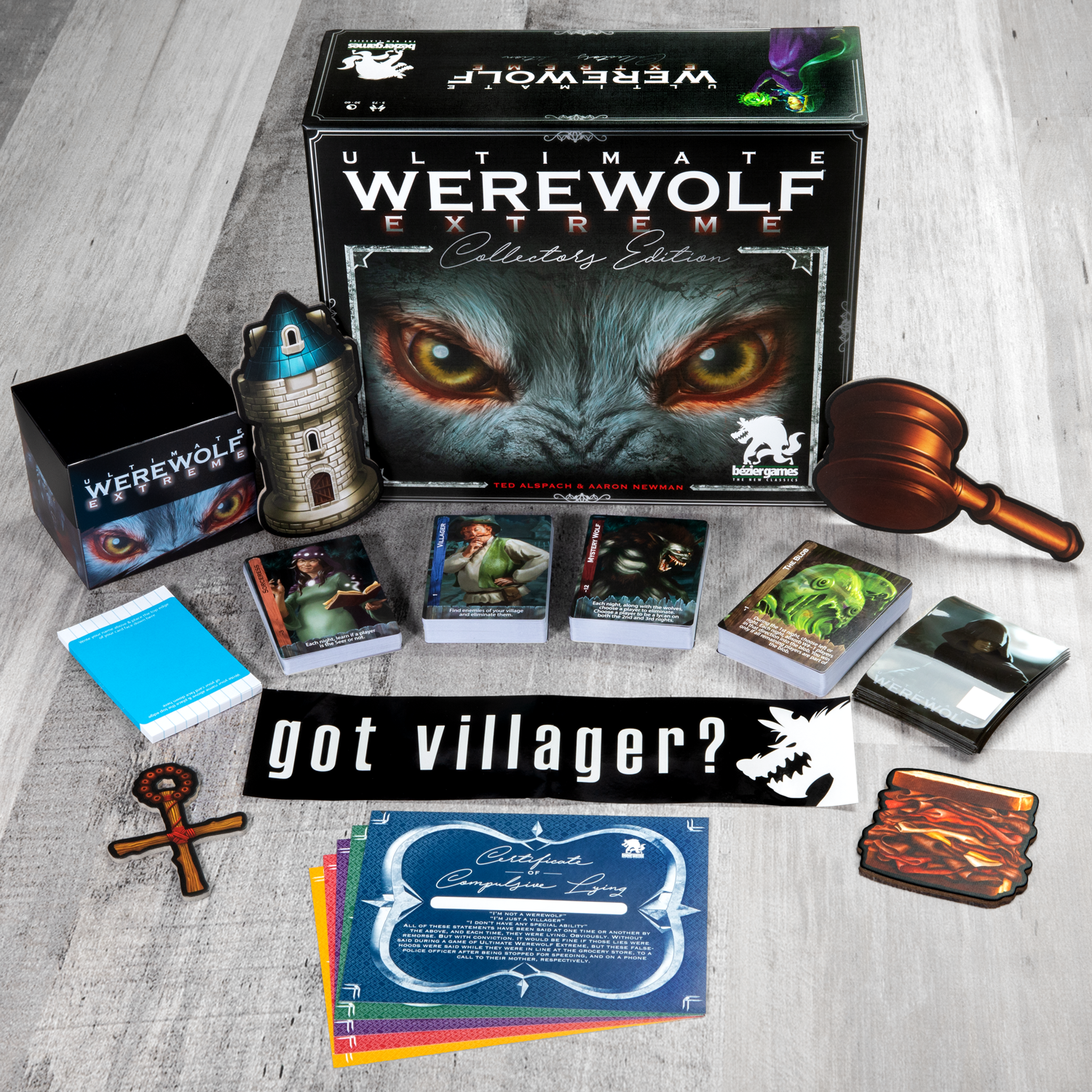 Ultimate Werewolf: Ultimate Edition, Board Game