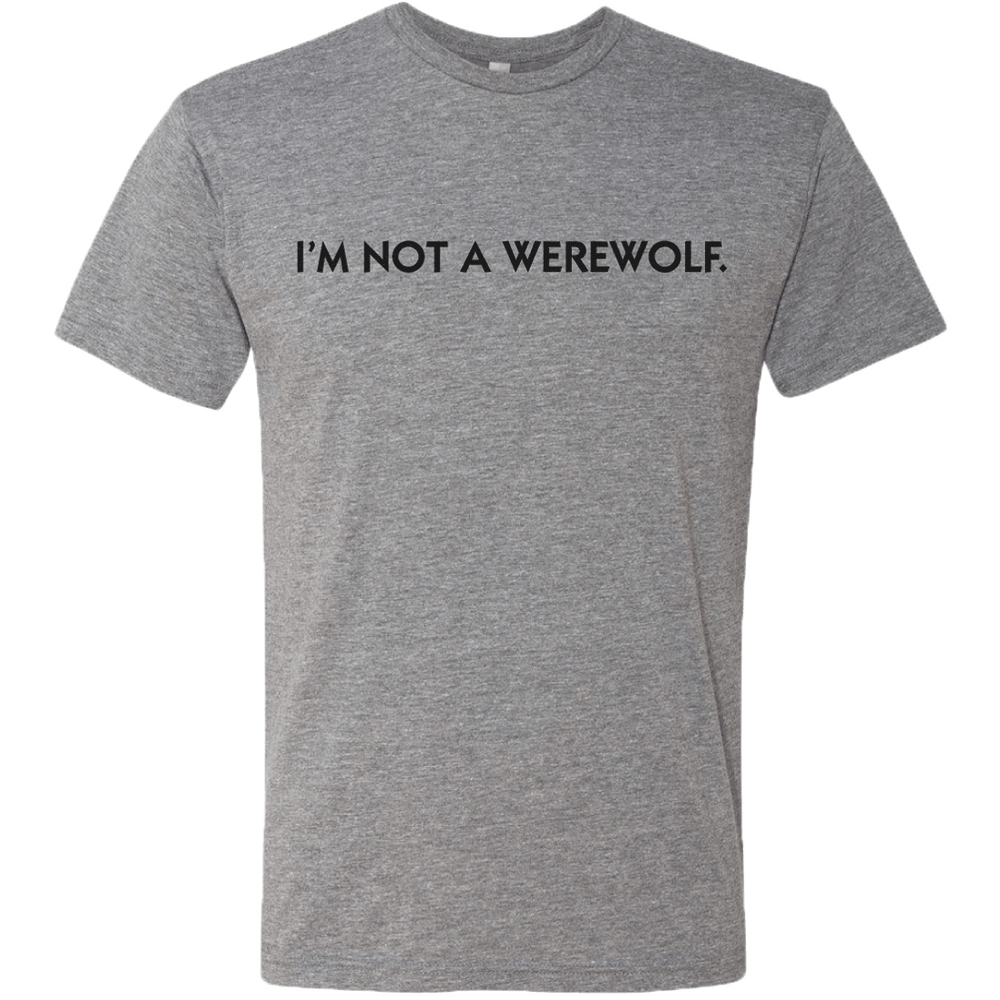 I'm Not A Werewolf T-Shirt - Bezier Games