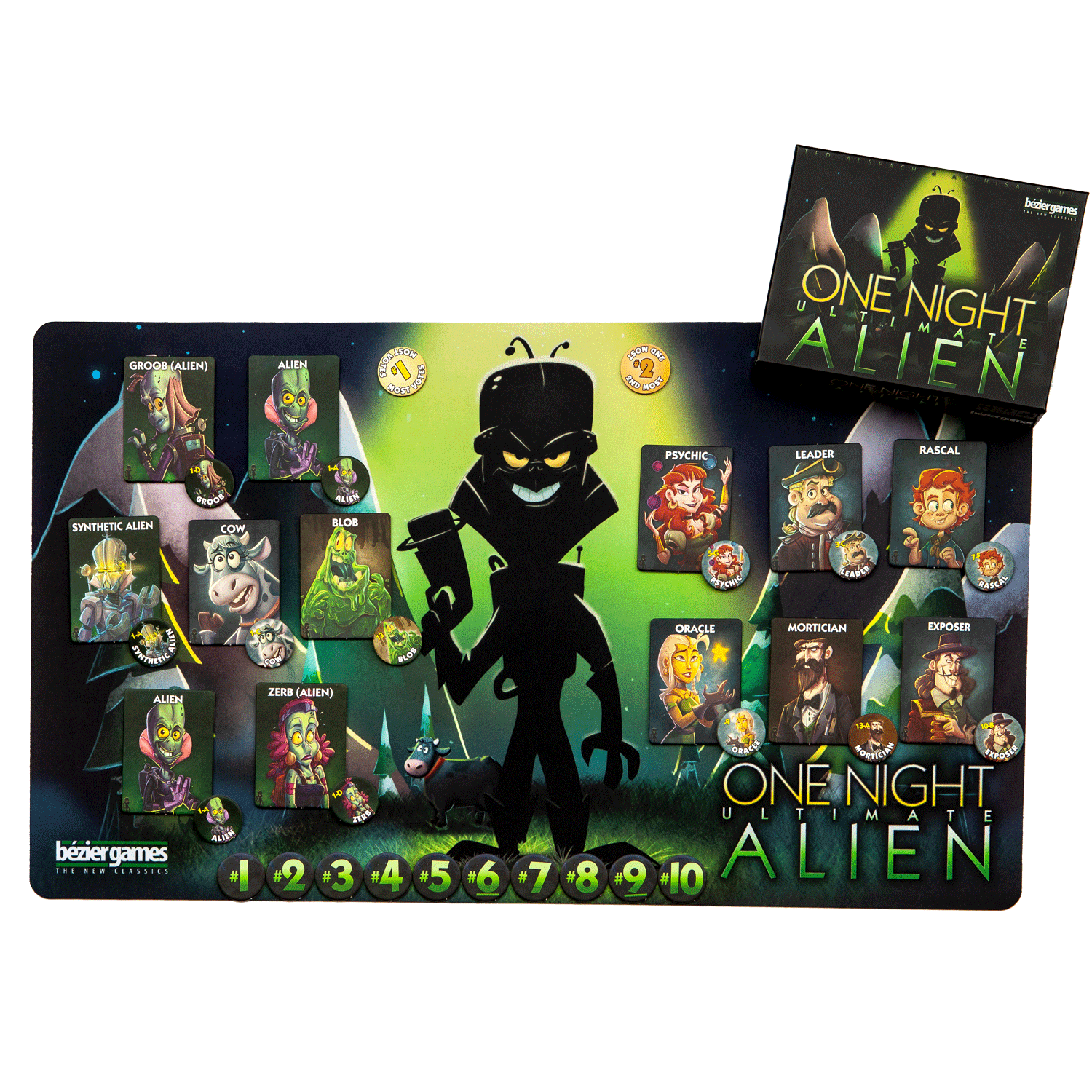 One Night Ultimate Alien by Bezier Games — Kickstarter