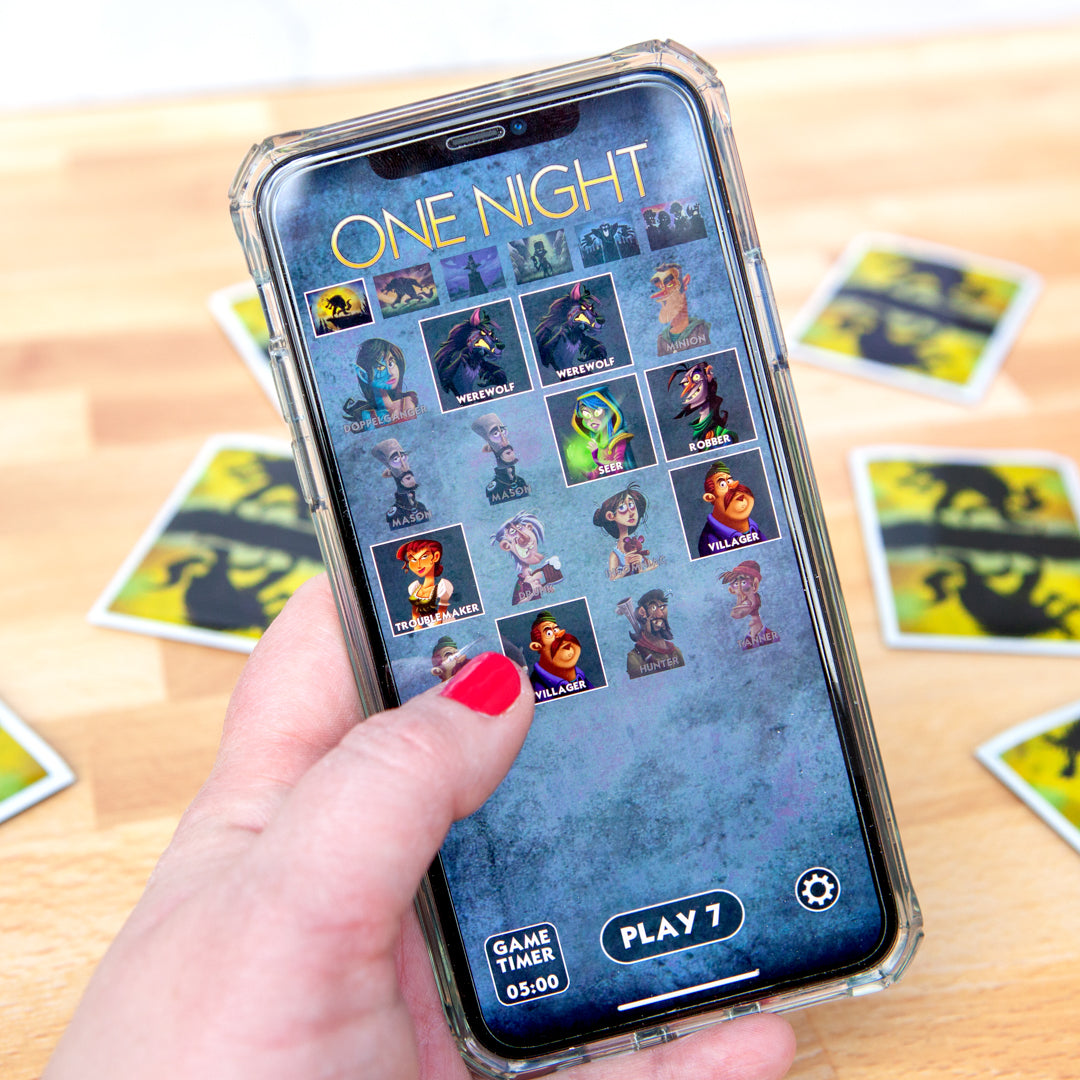 One Night Ultimate Werewolf – Fun Party Game for Kids & Adults | Engaging  Social Deduction | Fast-Paced Gameplay | Hidden Roles & Bluffing