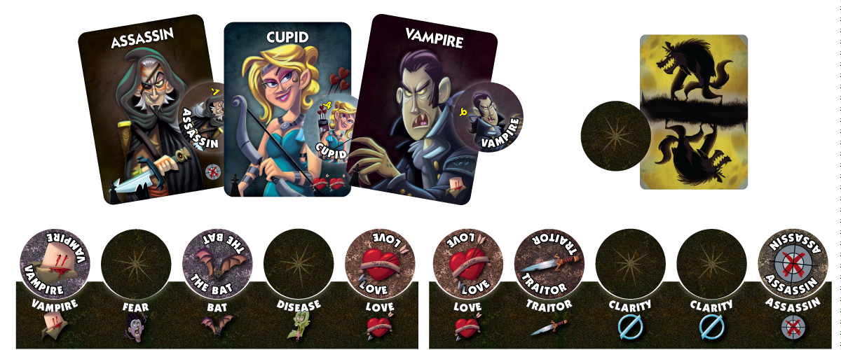 Werewolves: Night of the Vampires, Board Game